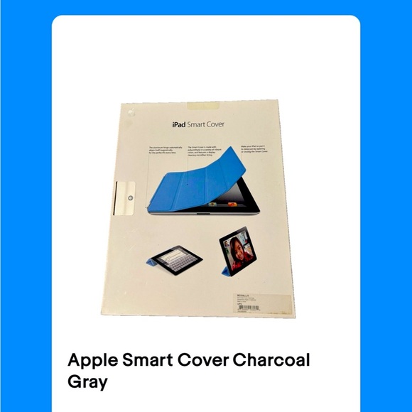 Apple Smart Cover Charcoal Gray - Picture 3 of 3